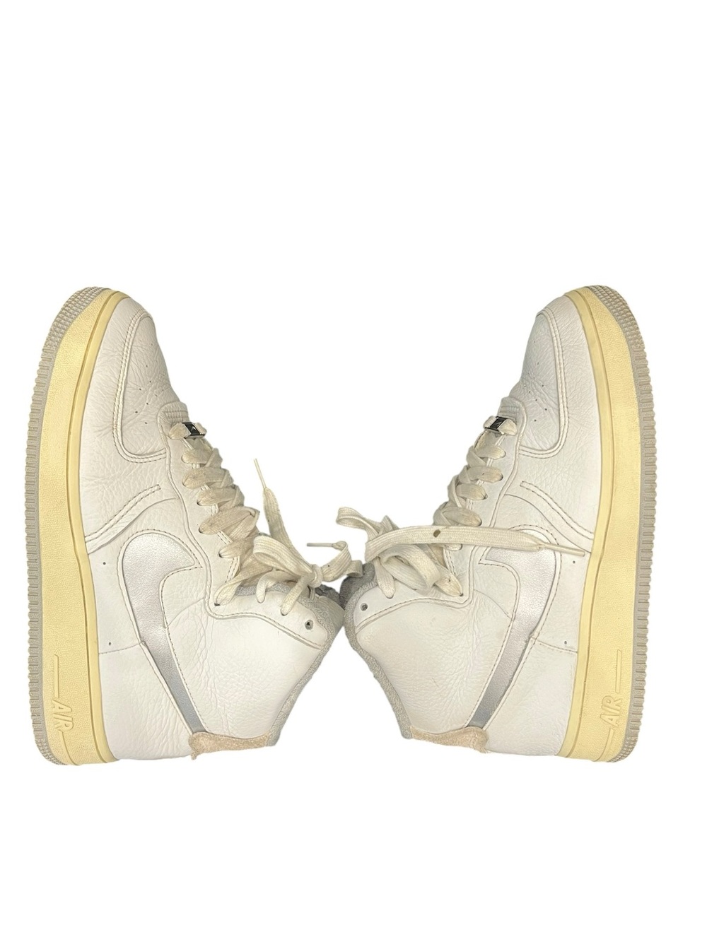 Nike | Air Force 1 Sculpt in Summit White/Silver 8 - Picture 5 of 9